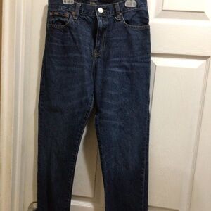 Polo Ralph Lauren size 18, jeans with design on back bottom cuffs of pants